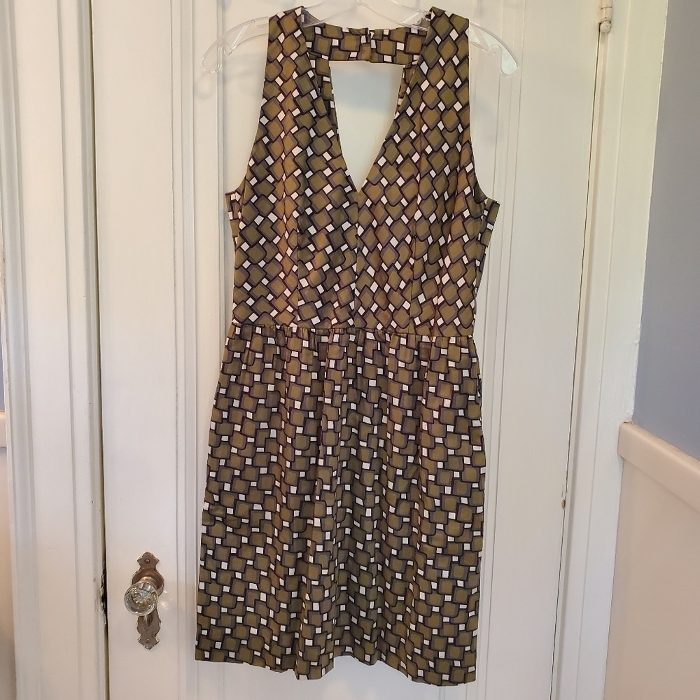 Milly of New York Retro Geometric Dress